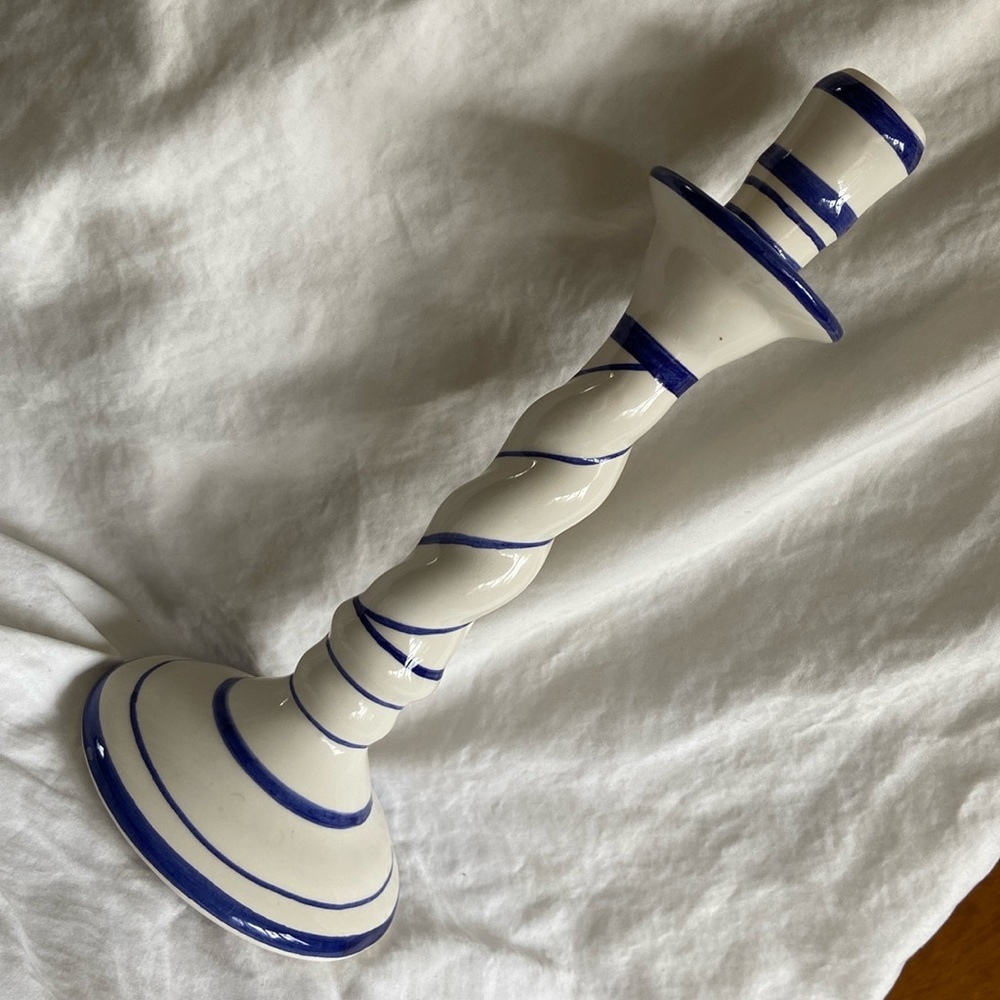 Ceramic Candle holder from Portugal
